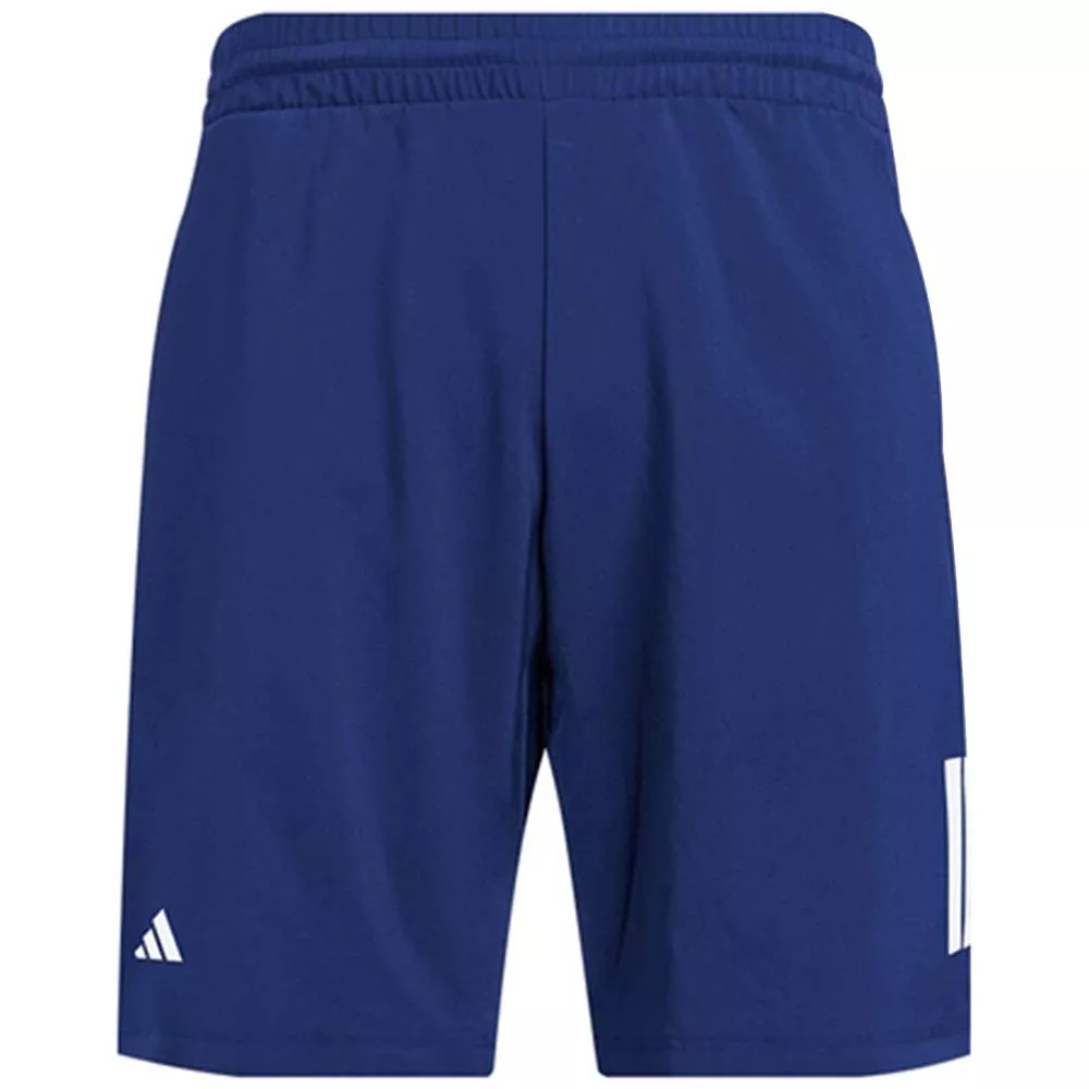 Adidas Junior Club 3 Stripes Marineblauw Short