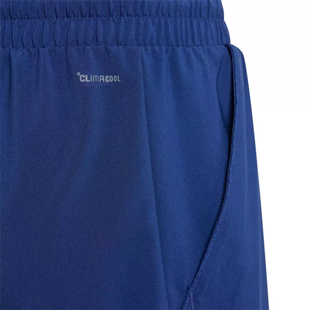 Adidas Junior Club 3 Stripes Marineblauw Short