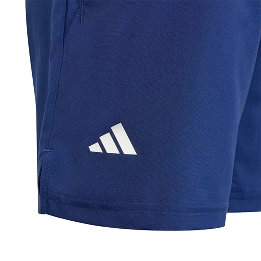 Adidas Junior Club 3 Stripes Marineblauw Short