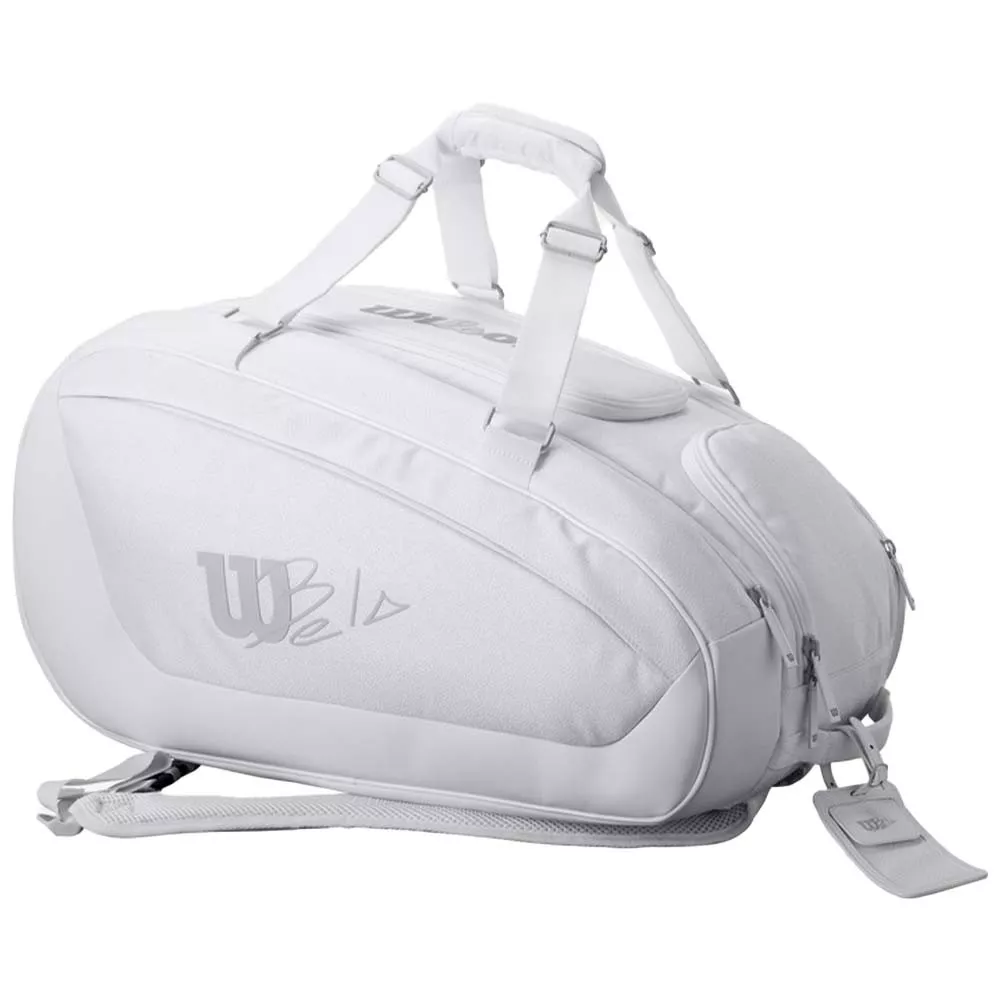 Wilson BELA Super Tour Wit Padel tas