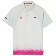 Lacoste Tennis x Daniil Medvedev Roland Garros Marineblauw polo