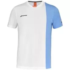 Babolat Play Crew Neck Wit T-Shirt