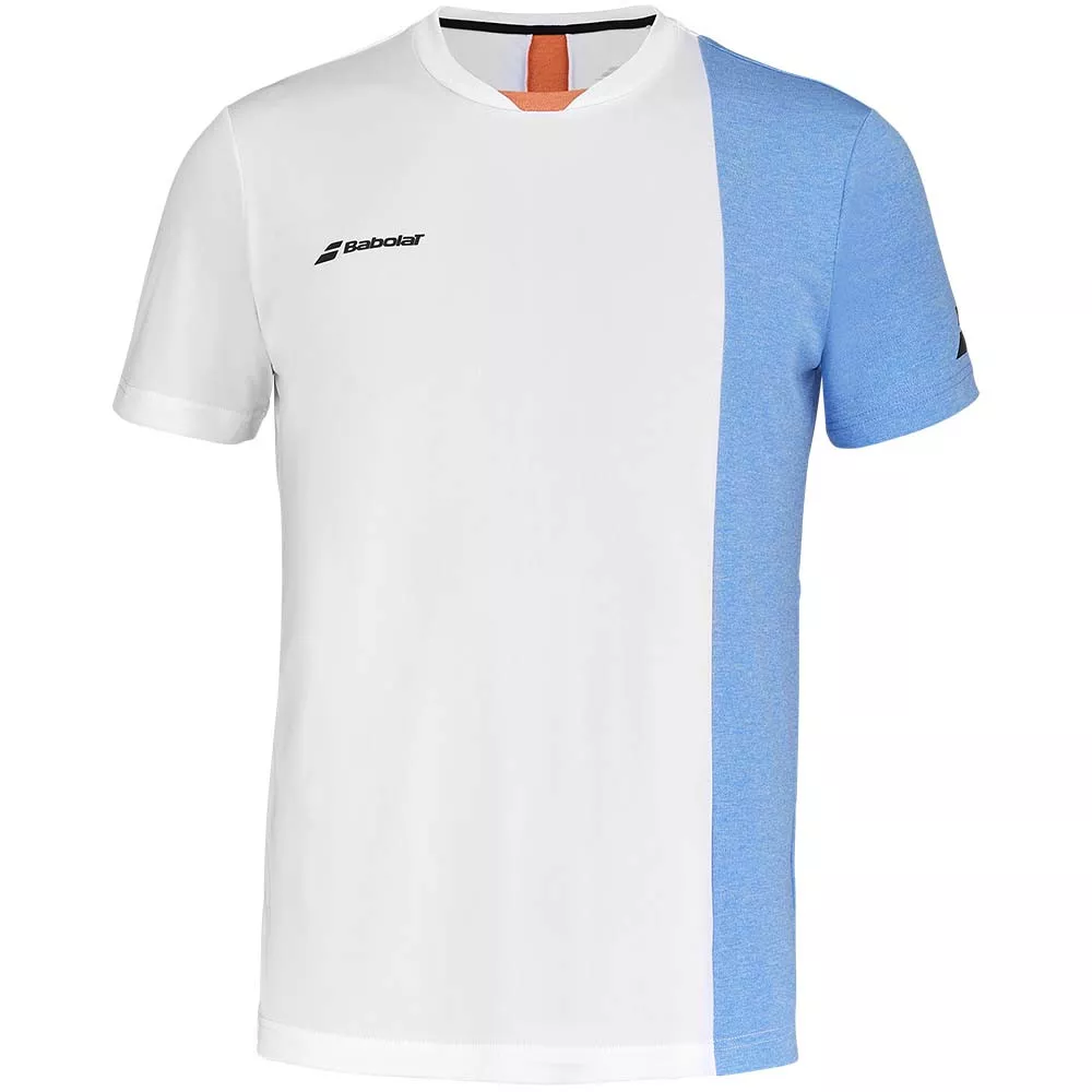 Babolat Play Crew Neck Wit T-Shirt