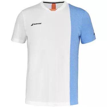 Babolat Play Crew Neck Wit T-Shirt