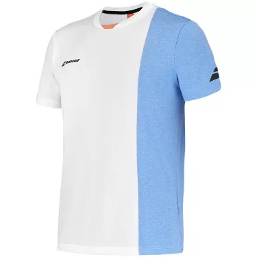 Babolat Play Crew Neck Wit T-Shirt