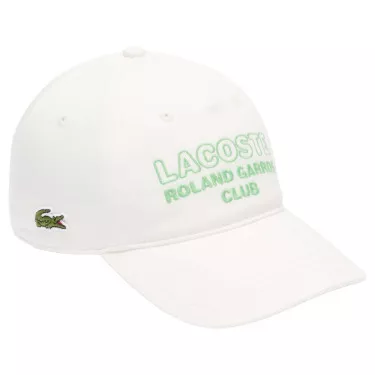 Lacoste Roland Garros Club wit Pet