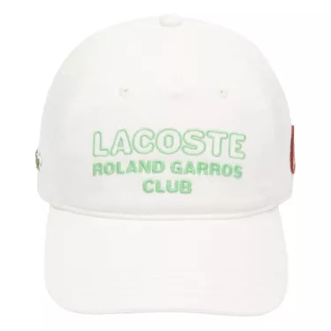 Lacoste Roland Garros Club wit Pet