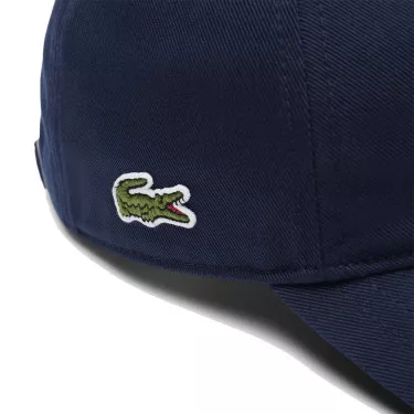 Lacoste Roland Garros Club Marineblauw Pet