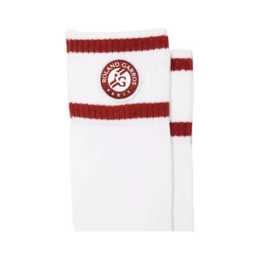 Lacoste Roland Garros Wit / Bruin Sokken