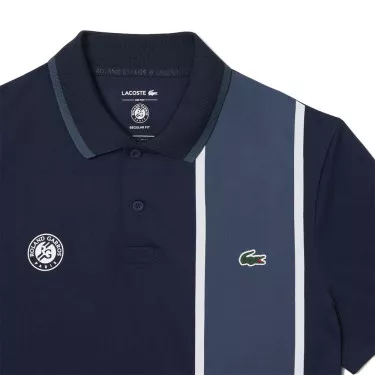 Lacoste Sport Roland Garros Marineblauw polo