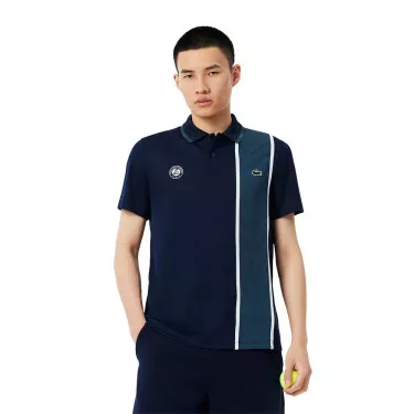 Lacoste Sport Roland Garros Marineblauw polo
