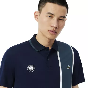 Lacoste Sport Roland Garros Marineblauw polo