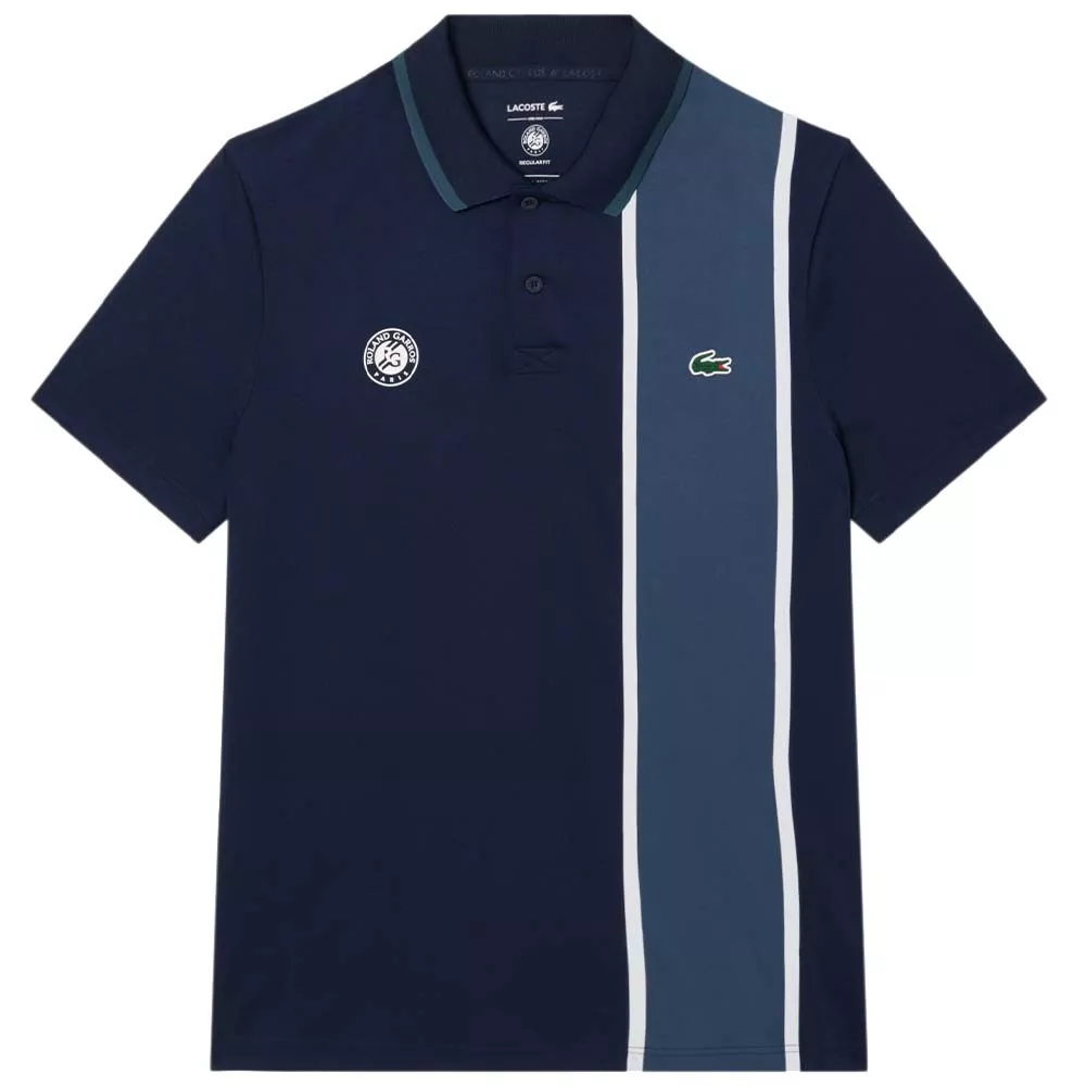 Lacoste Sport Roland Garros Marineblauw polo