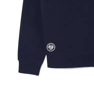 Lacoste Roland Garros Club-hoodie Marineblauw