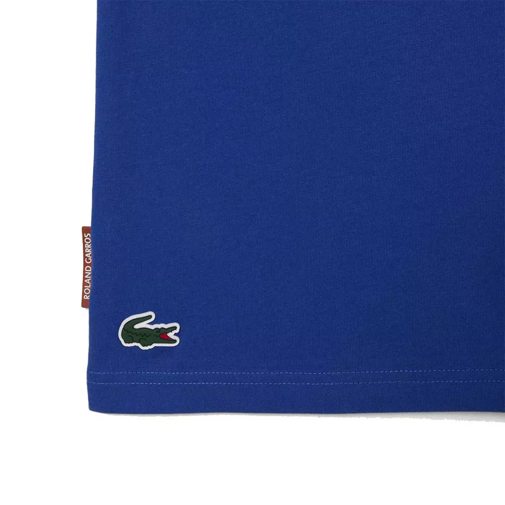 Lacoste Roland Garros Blauw T-Shirt