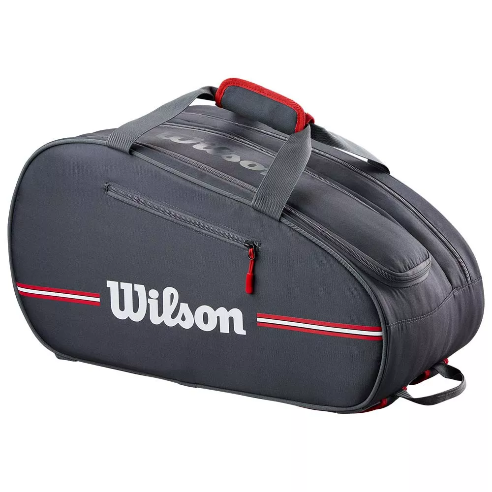 Wilson Team Padel Wit / Rood tas