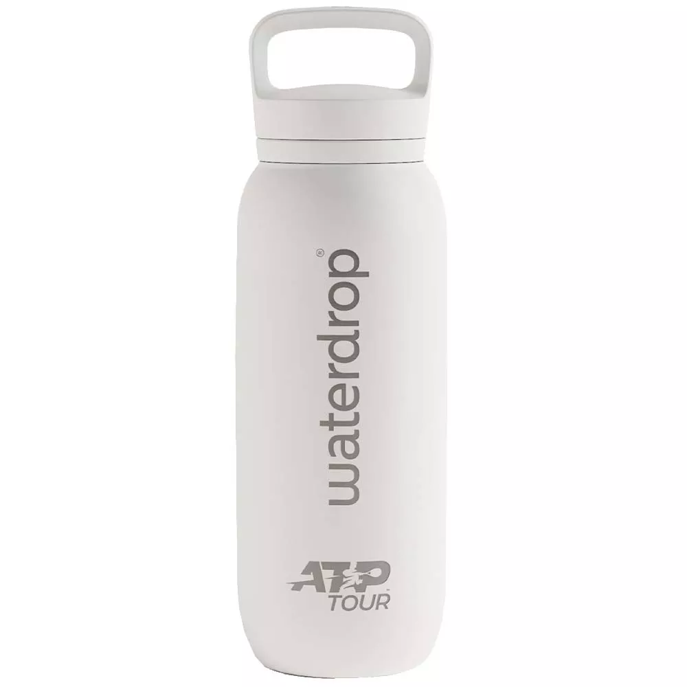 Thermo Waterdrop ATP Tour pelfles Wit