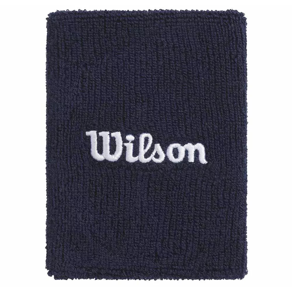 Wilson extra groot Zwart polsbandjes x2