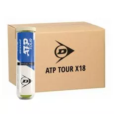 Doos 18 tubes van 4 Dunlop ATP ballen