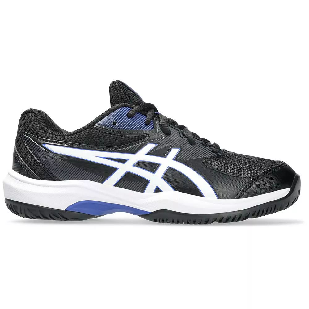 Asics Gel Game GS Junior Zwart/Wit schoenen