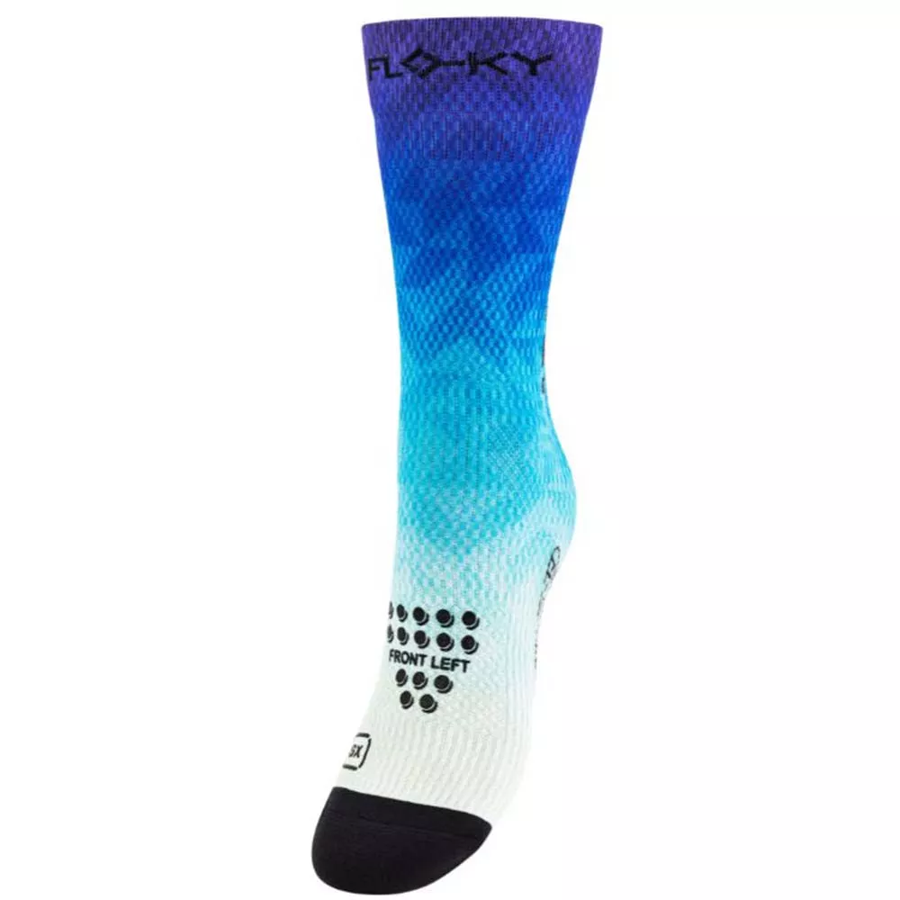 Compressiesokken Floky S-MASH 3D FANTASY Bali Blauw