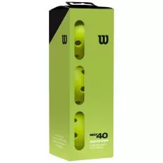 Wilson TRU 32 Indoor Pickleball Ballen x3