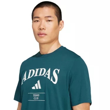 Adidas Club Graph PrintedT-Shirt