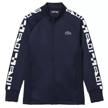 Lacoste Tennis Sportsuit jack met rits Marineblauw