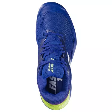 Babolat Jet Mach 3 Junior Marineblauw schoenen