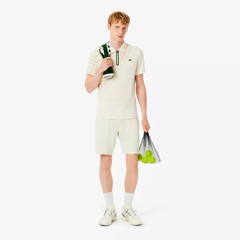 Korte Lacoste Sport Groen Kaki