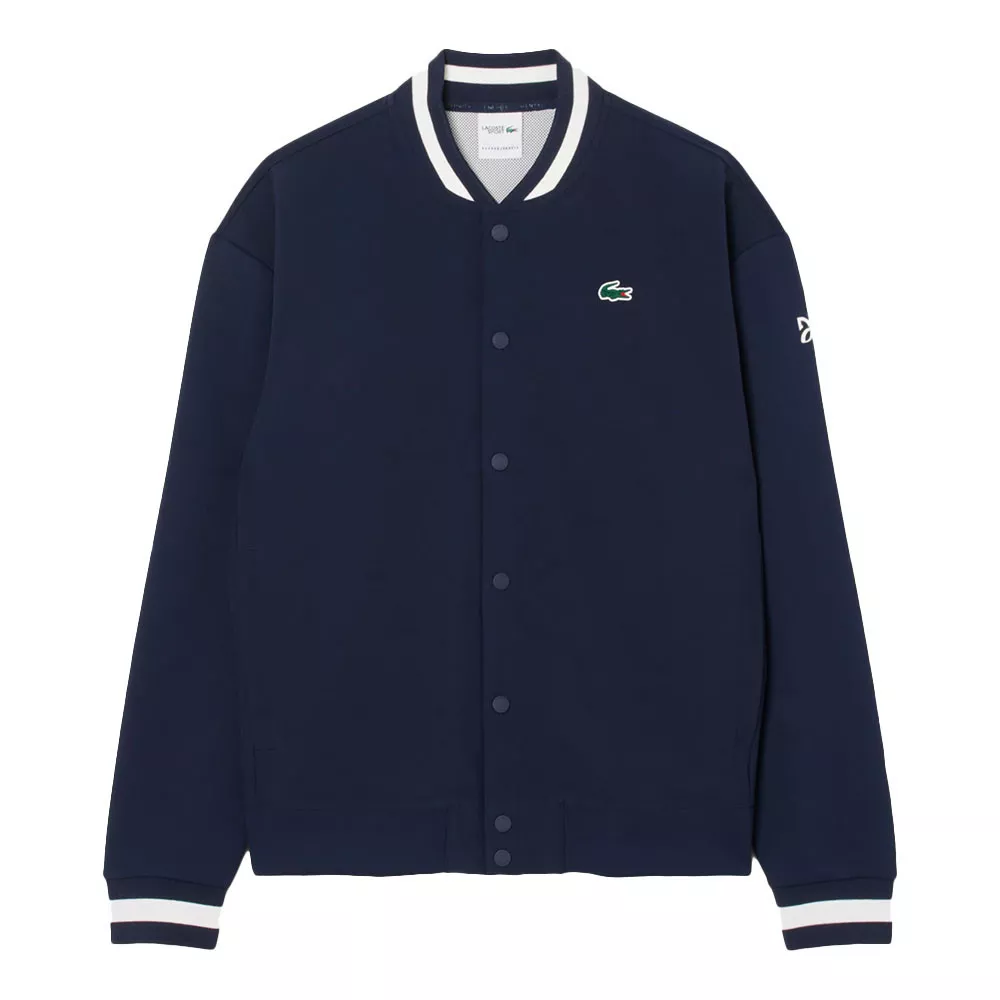 Lacoste Roland Garros jack met rits Marineblauw