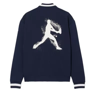 Lacoste Roland Garros jack met rits Marineblauw