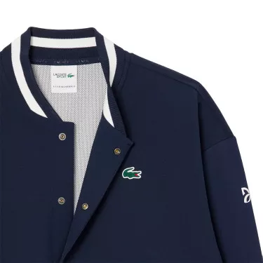 Lacoste Roland Garros jack met rits Marineblauw