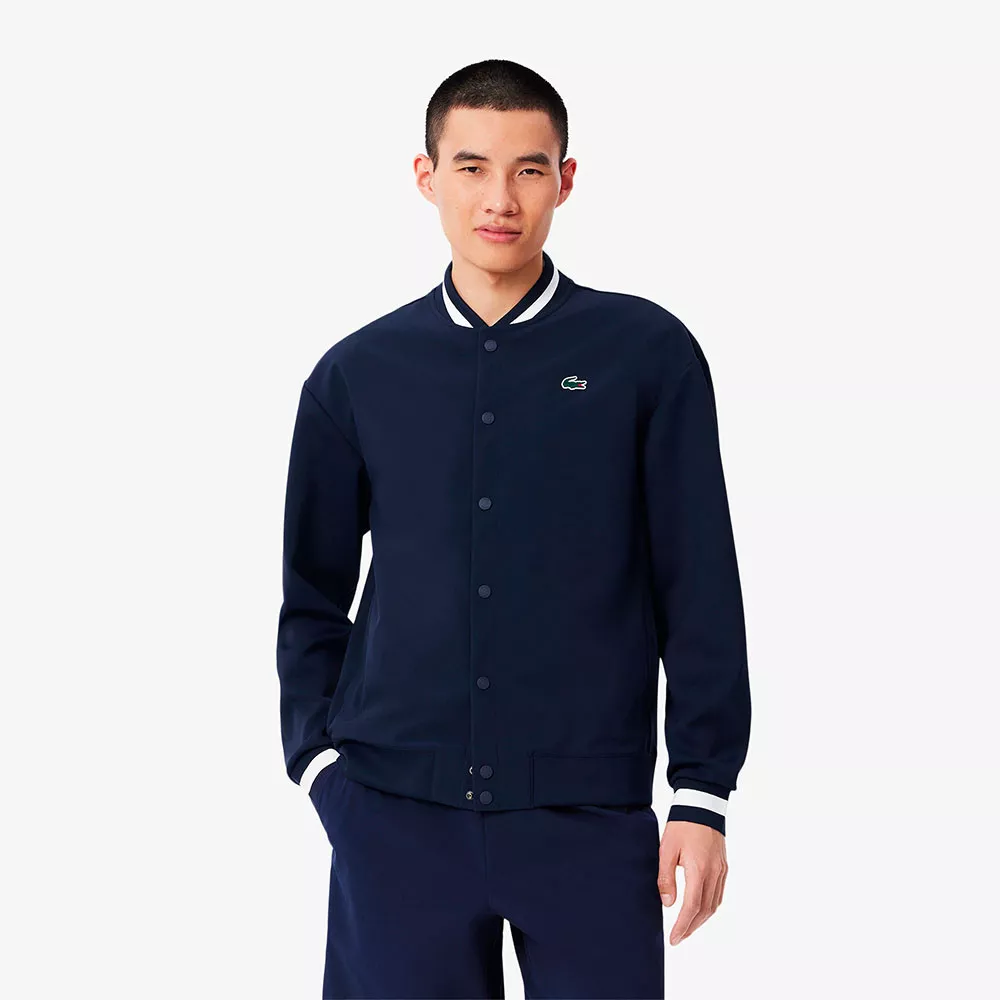 Lacoste Roland Garros jack met rits Marineblauw