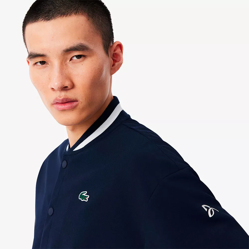 Lacoste Roland Garros jack met rits Marineblauw