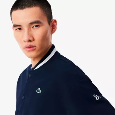 Lacoste Roland Garros jack met rits Marineblauw