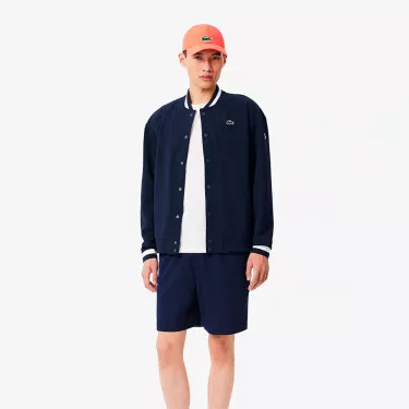 Lacoste Roland Garros jack met rits Marineblauw