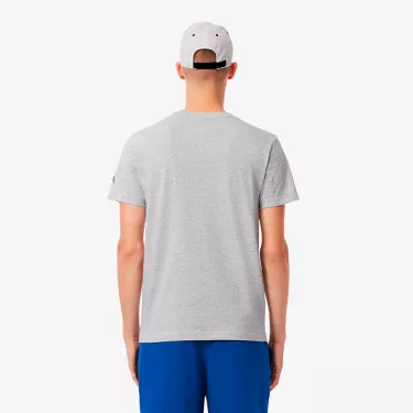 Pak T-shirt + Cap Lacoste Tennis x Novak Djokovic Rood