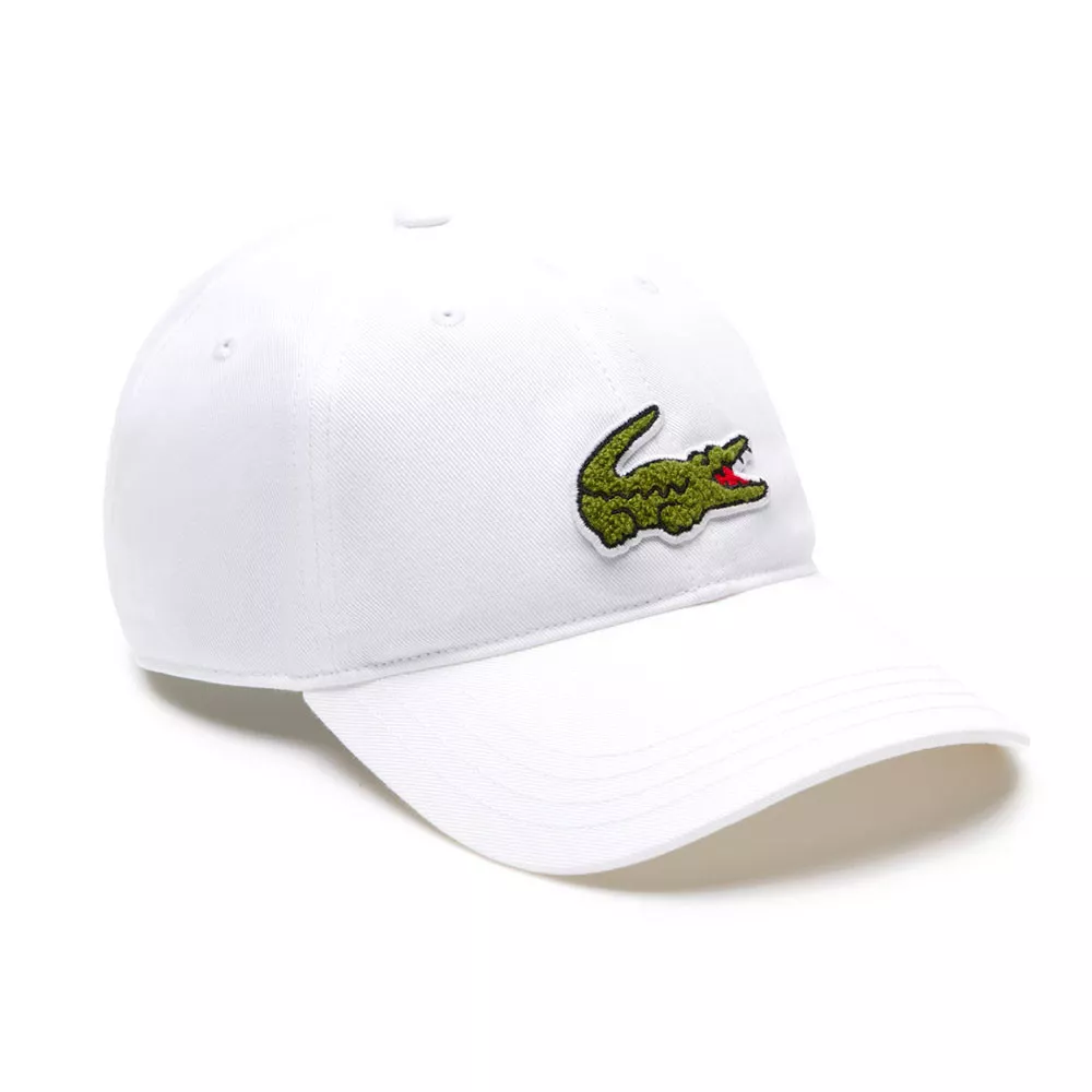 Lacoste Katoenen Twill Zwarte Pet