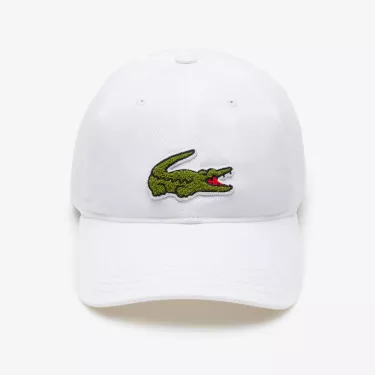 Lacoste Katoenen Twill Zwarte Pet