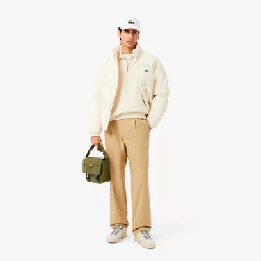 Lacoste Katoenen Twill Zwarte Pet