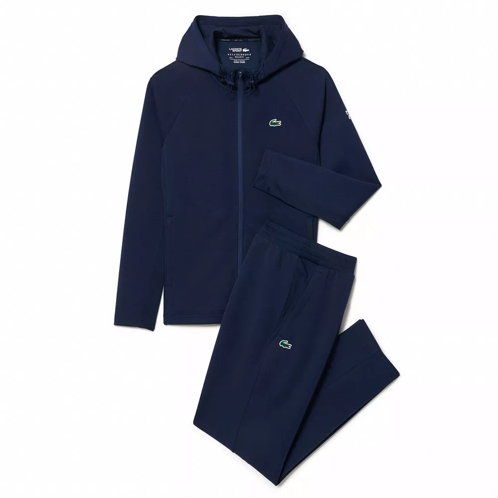 Lacoste Roland Garros jack met rits Marineblauw