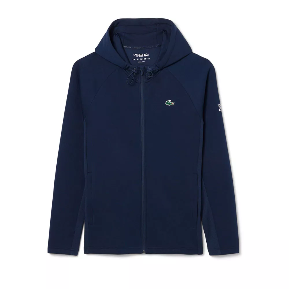 Lacoste Roland Garros jack met rits Marineblauw