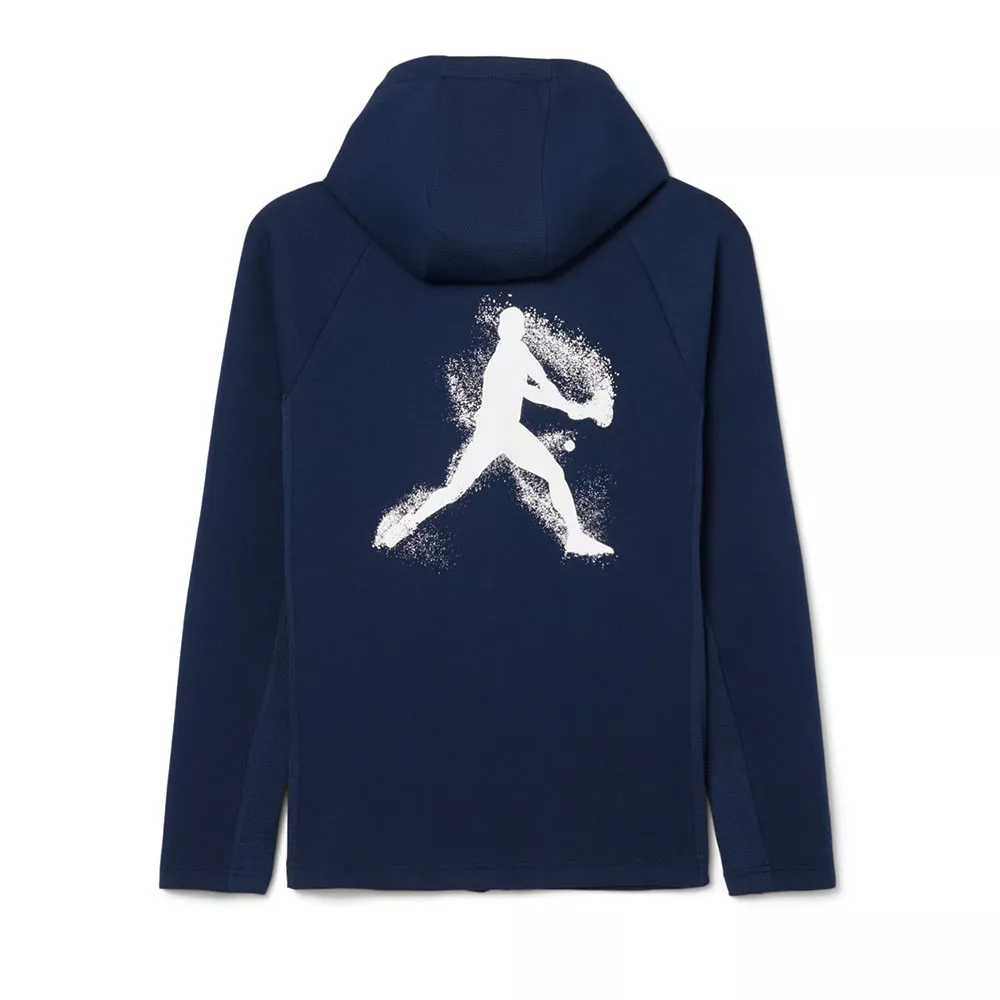 Lacoste Roland Garros jack met rits Marineblauw