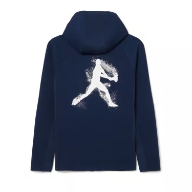 Lacoste Roland Garros jack met rits Marineblauw