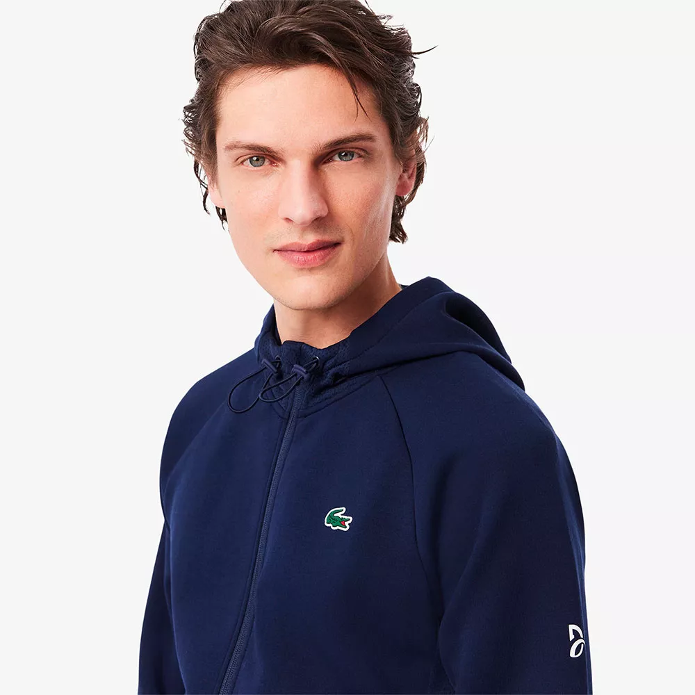 Lacoste Roland Garros jack met rits Marineblauw