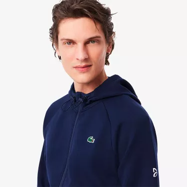 Lacoste Roland Garros jack met rits Marineblauw