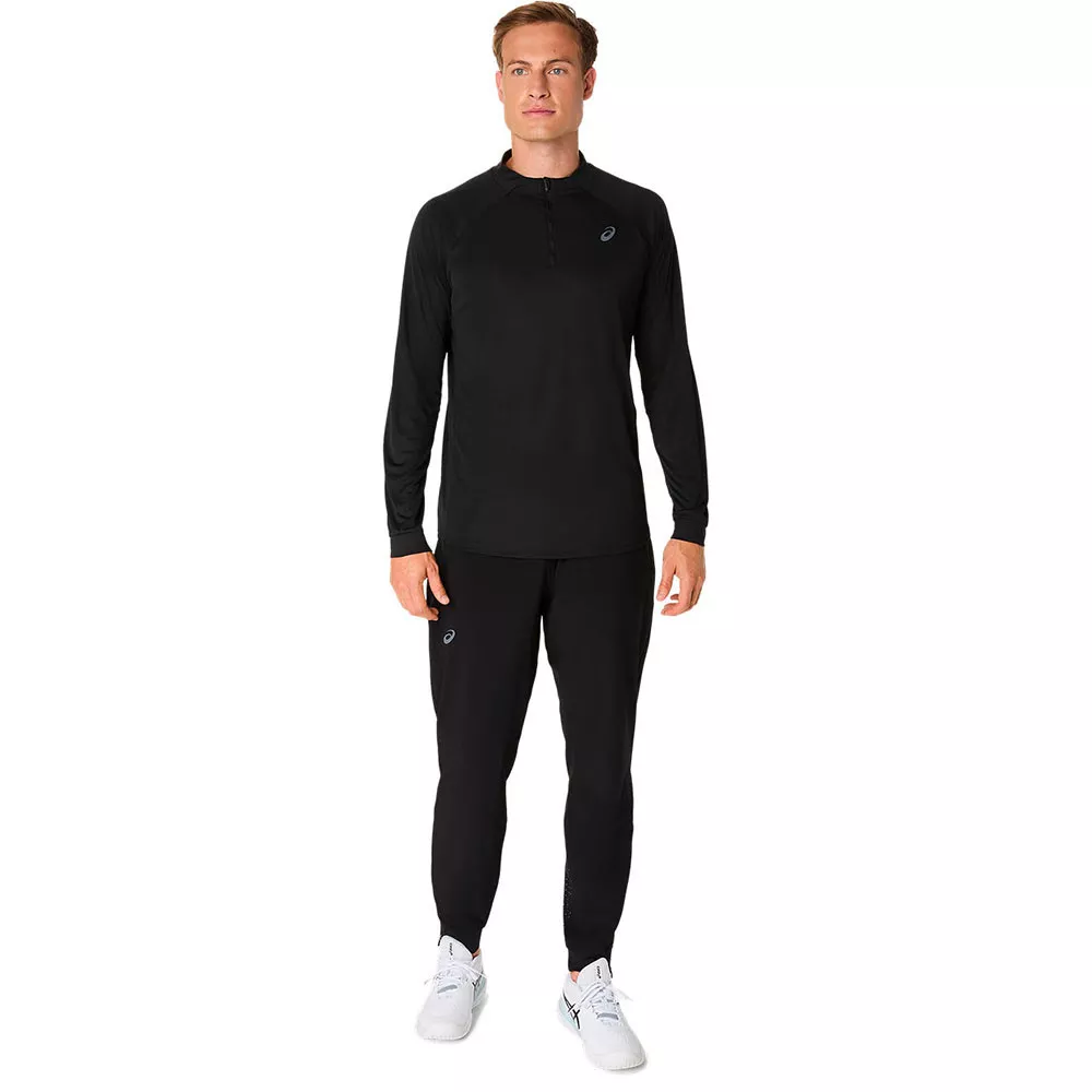 Asics Match Zwarte Broek