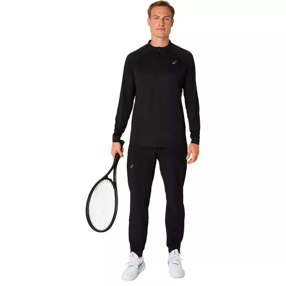 Asics Match Zwarte Broek