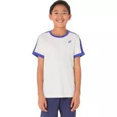 T-Shirt Asics Jongens Cr&egrave;me / Blauw